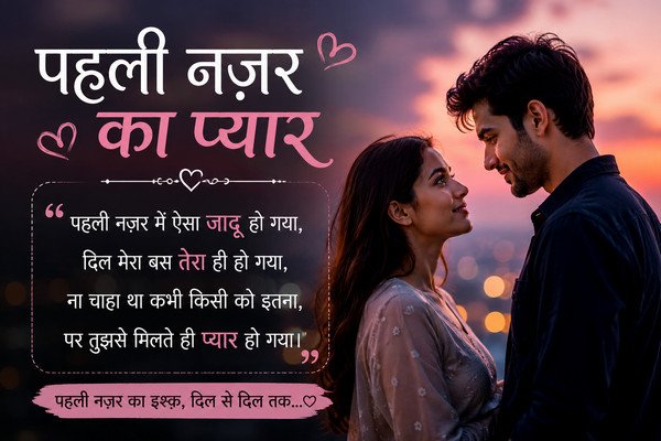 Pehli Nazar Quotes in Hindi